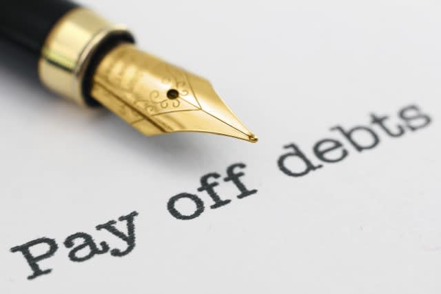 Pay off debts