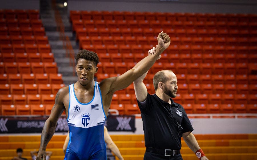 Iowa State wrestler David Carr beat Joey Lavallee, 16-6, to earn a spot on USA Wrestling's National Team at 74 kilograms (163 pounds) in Stillwater on Friday.