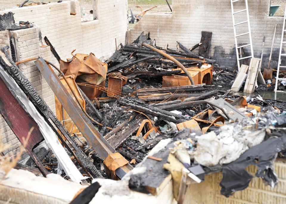 An explosion and fire Nov. 1, 2022, reduced the Dalton family's home on Allen to rubble.