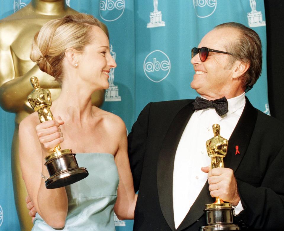 Helen Hunt and Jack Nicholson