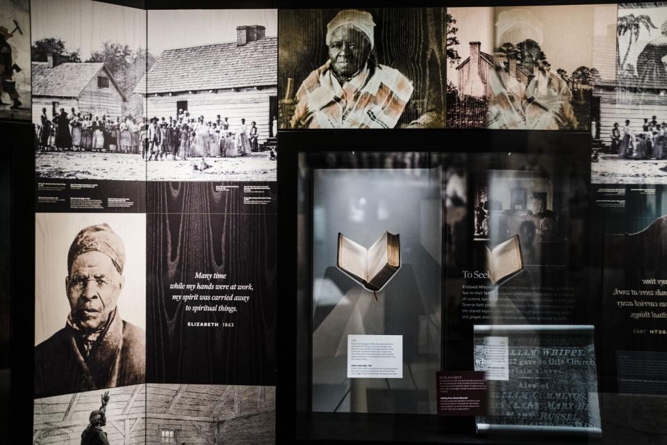 The Collins Bible at the National Museum of African American History and Culture.