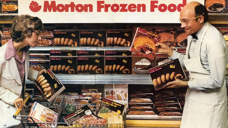 morton frozen dinner advertisement
