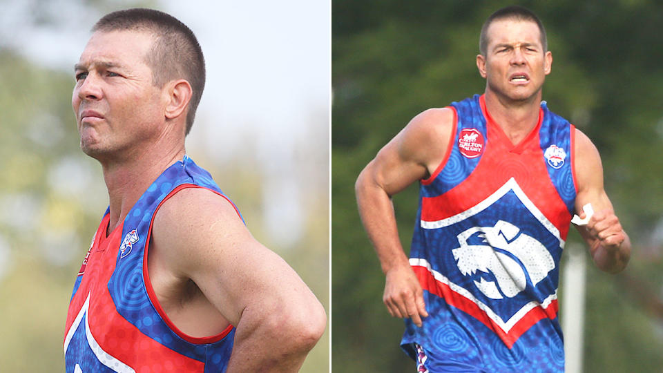 Ben Cousins hadn't played a competitive footy match since retiring from the AFL in 2010. Pic: Getty