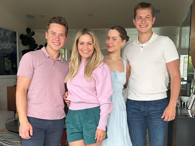 <p>Candace Cameron Bure Instagram</p> Candace Cameron Bure with her kids