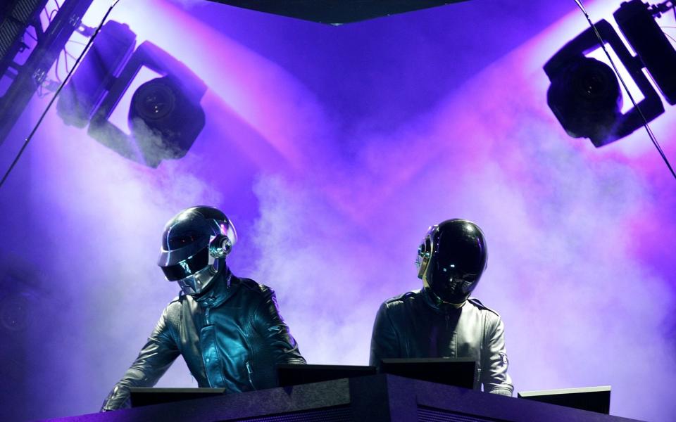 Daft Punk playing live in 2006 - Getty