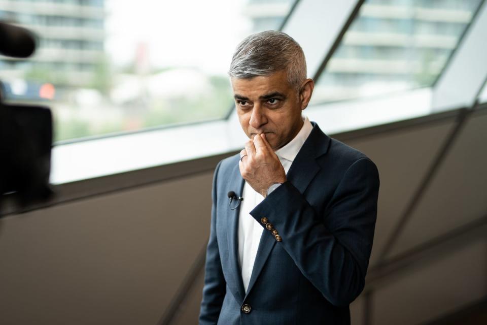 Mr Khan has written to the Transport Secretary for support (Aaron Chown/PA) (PA Archive)