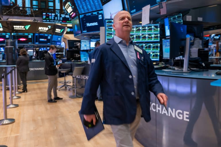 Un opérateur du New York Stock Exchange (SPENCER PLATT)