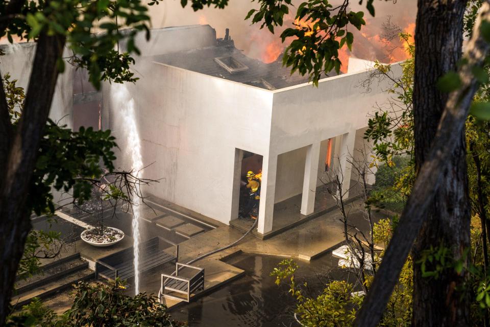 Image from the Skirball Fire