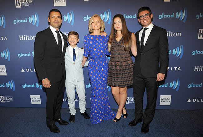 kelly ripa children