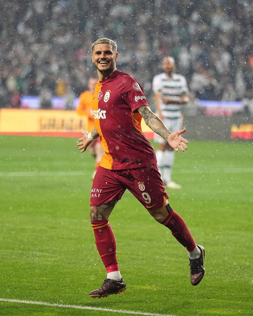 Mauro Icardi se convirtió en sinónimo de gol en el fútbol turco