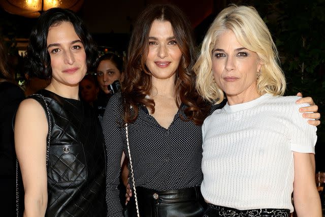 <p>Dimitrios Kambouris/WireImage</p> Jenny Slate, Rachel Weisz and Selma Blair.