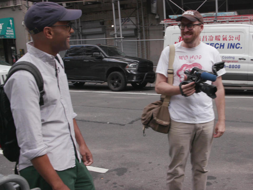 Kelefa Sanneh with John Wilson.  / Credit: CBS News