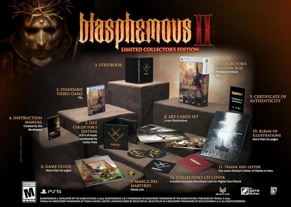 Edición de colección de Blasphemous 2