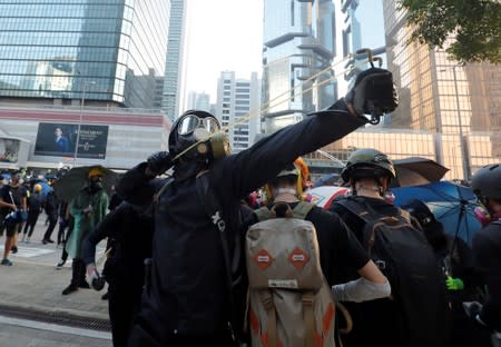 Anti-government demonstration in Hong Kong