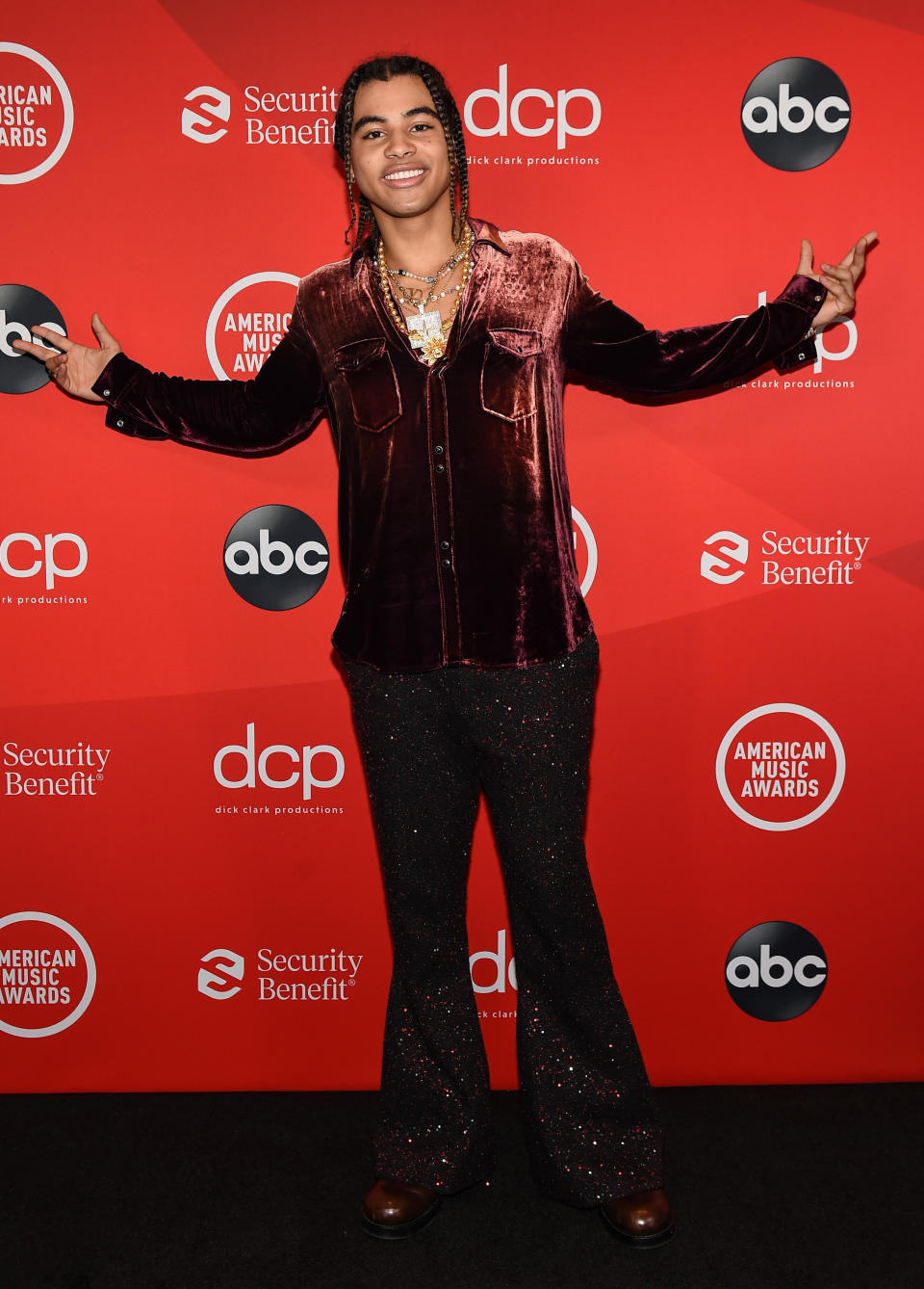 24kGoldn at the 2020 American Music Awards. (Photo: ABC via Getty Images)