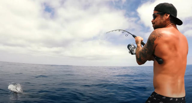 Aussie YouTube star shares hair raising video surrounded by sharks