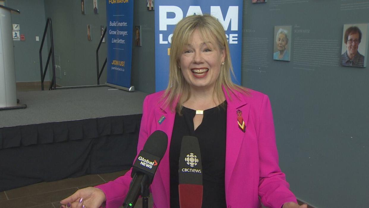 Former deputy mayor Pam Lovelace has announced she will run for mayor. (CBC - image credit)