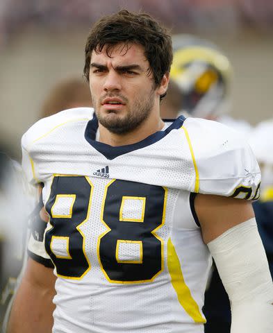 <p>AP Photo/Scott Boehm</p> Craig Roh playing for the Michigan Wolverines