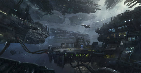 Star Citizen's Spider concept art