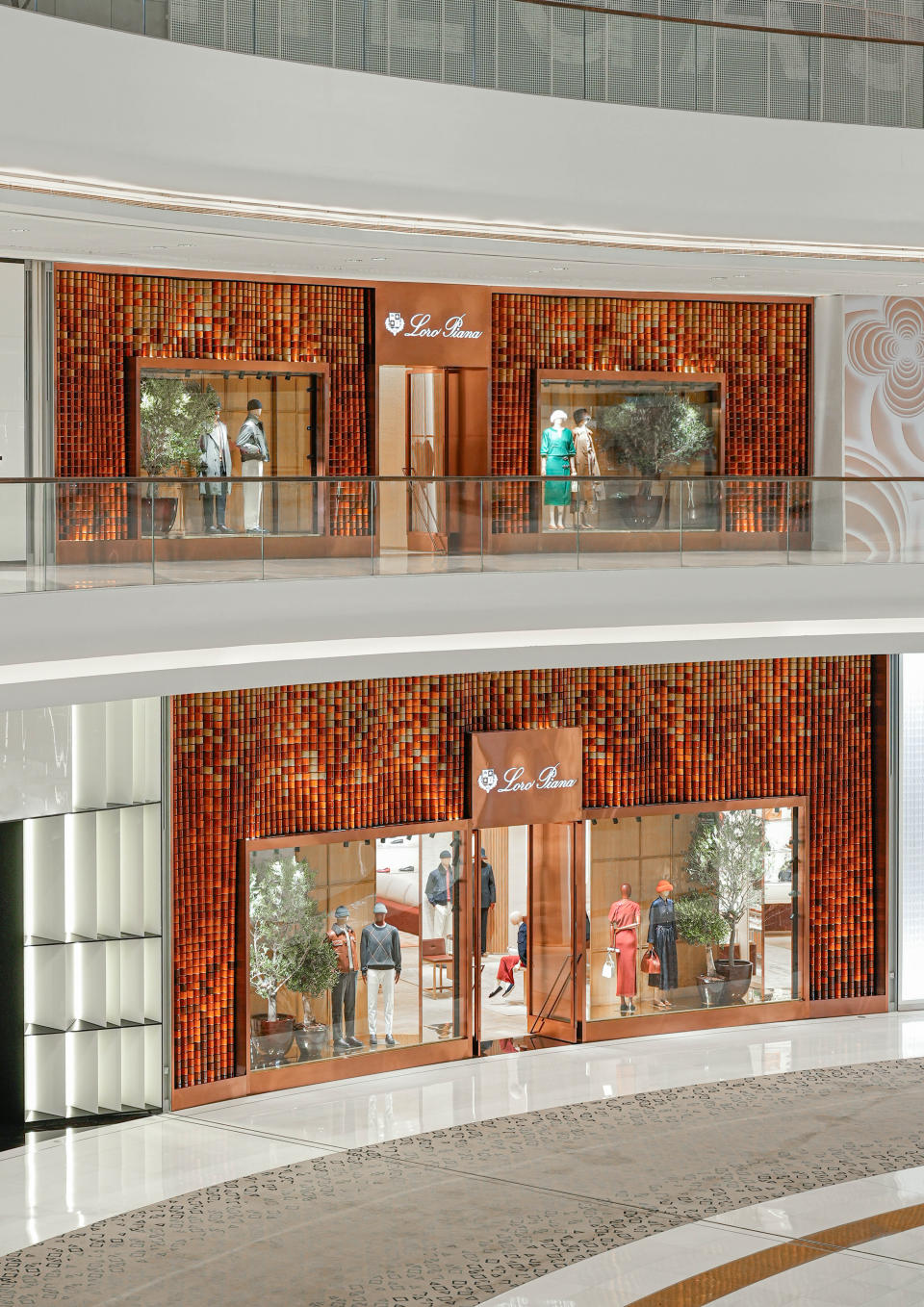 The new Loro Piana store in Dubai.