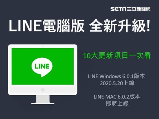 LINE今日推出電腦版大更新。（圖／LINE提供）