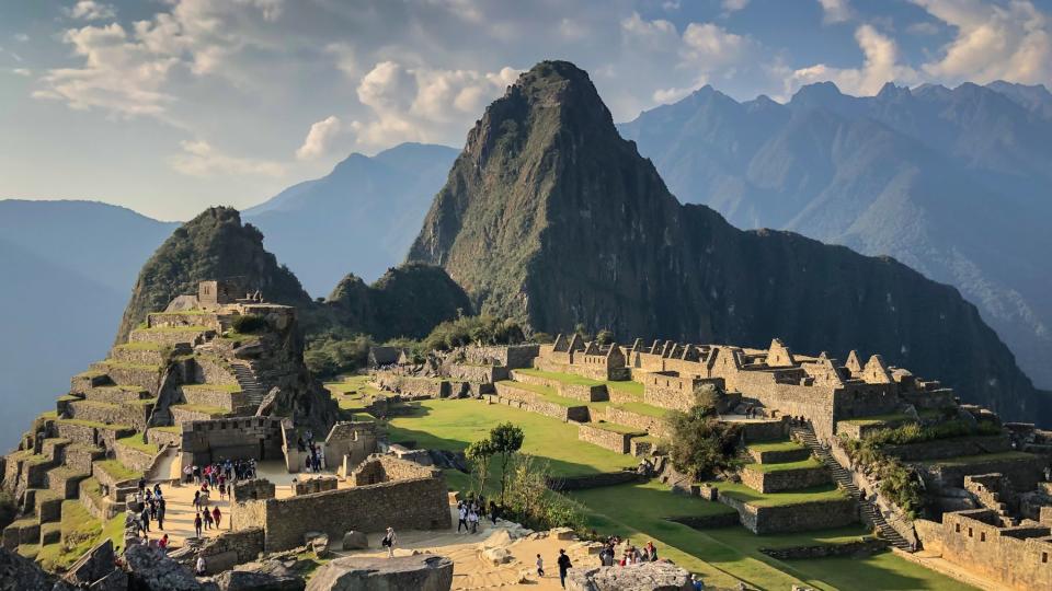 Inca Citadel Machu Picchu, Peru