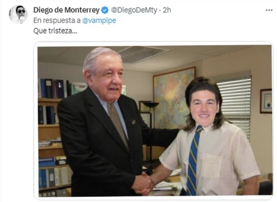 Surge “SAMLO” y desata ola de memes sobre AMLO y Samuel García
