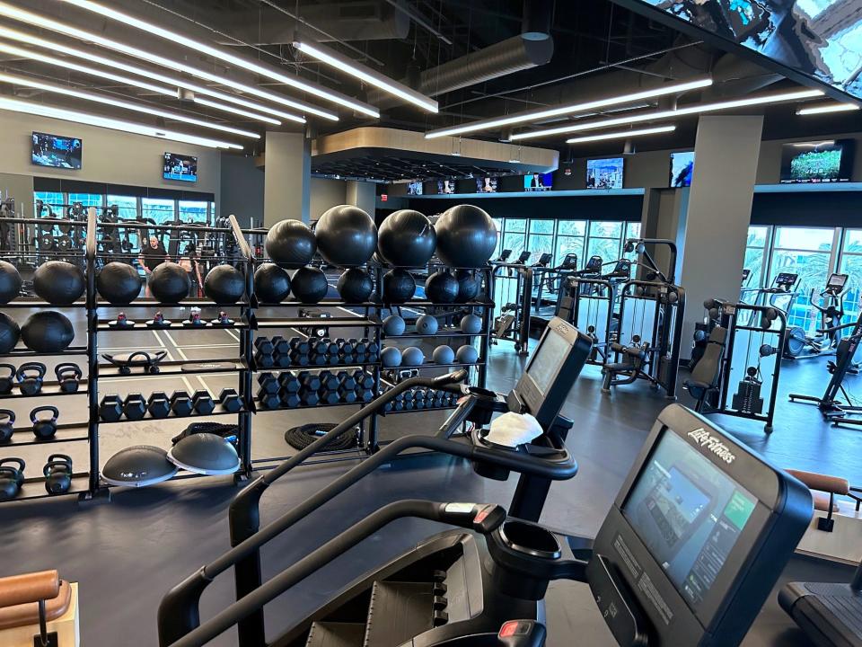 Gym at Fontainebleau Las Vegas