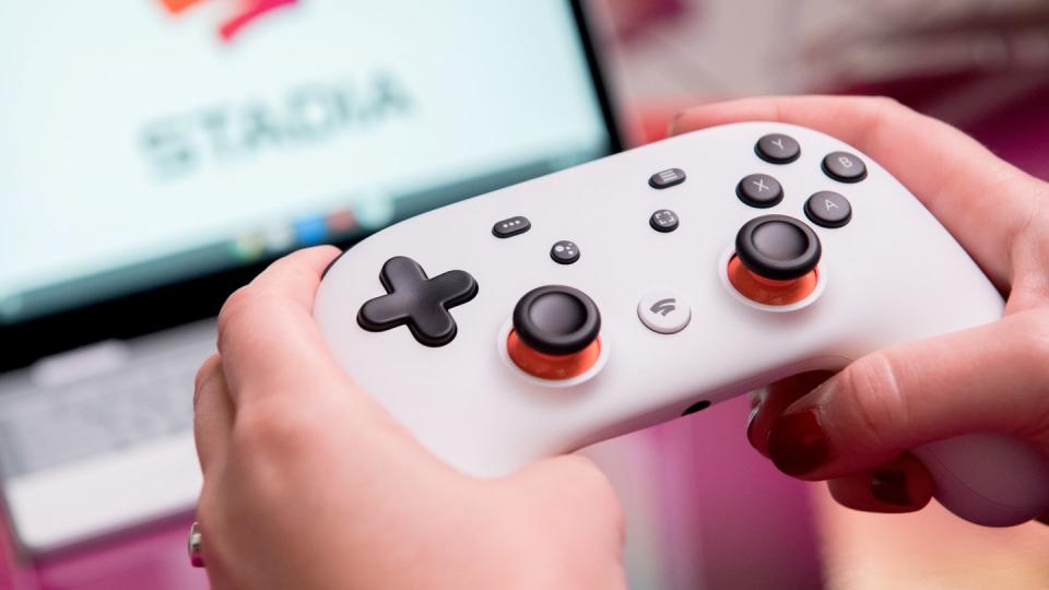 Mit Diensten wie Google Stadia sollen auch Spieler mit schwacher eigener Hardware moderne Titel spielen können.