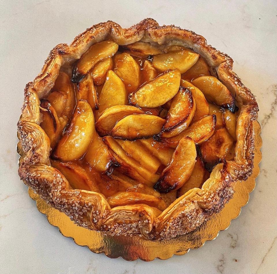 An apple galette from Baker's Grove in Shrewsbury.