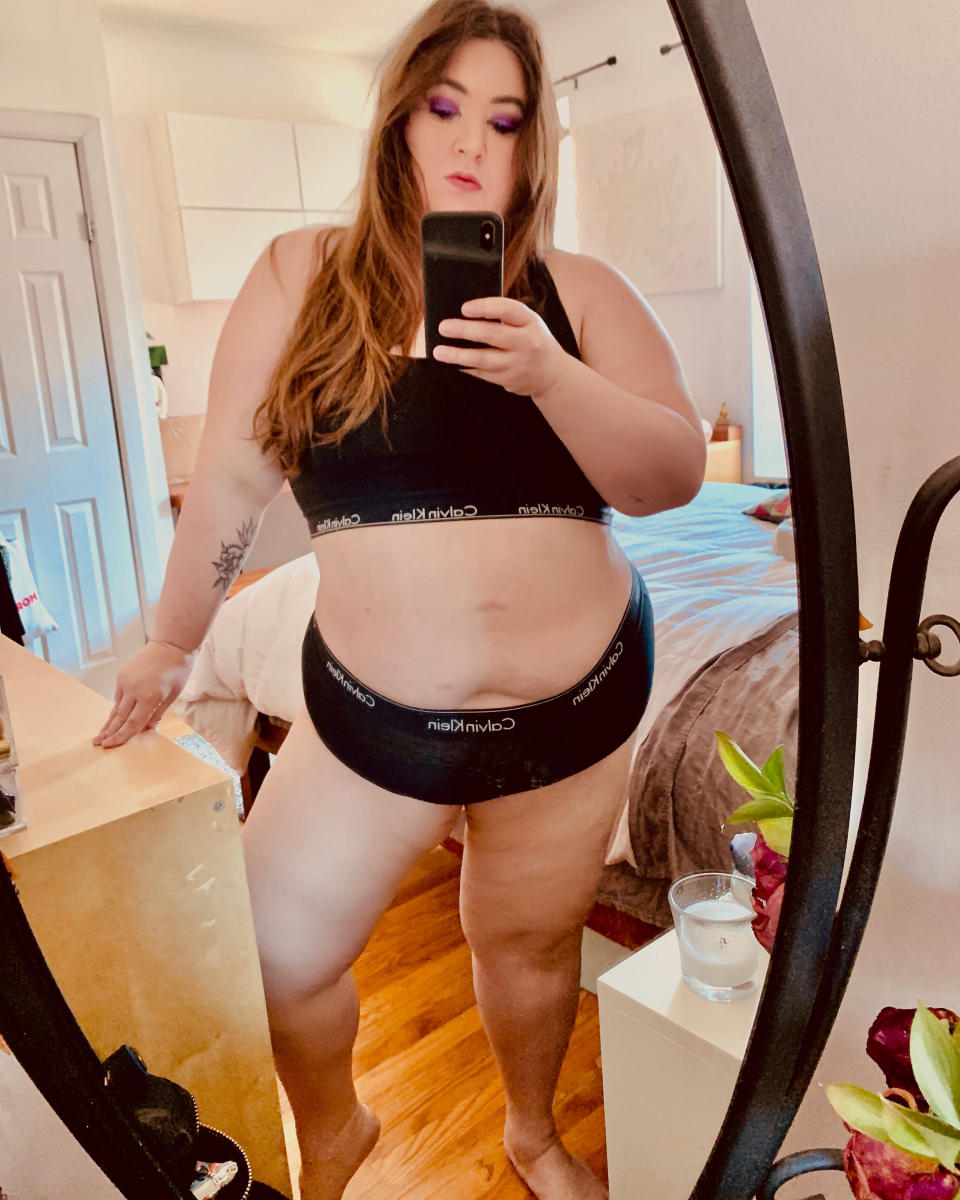 Photographer Anastasia Garcia started the #MyQuarantineBody movement as an antidote to the fat shaming jokes, memes and attitudes surrounding weight gain during the coronavirus pandemic.  (Photo: <a href="https://www.instagram.com/anastasiagphoto/" target="_blank">Anastasia Garcia </a>)