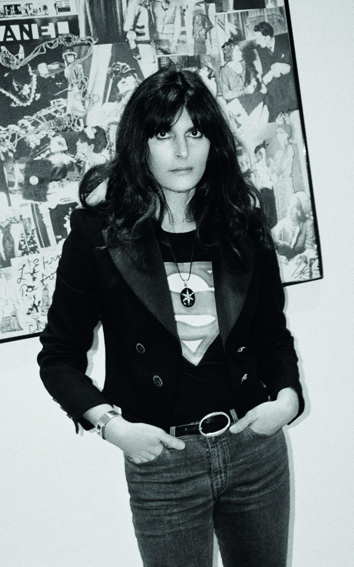 Virginie Viard, fashion studio director and Lagerfeld’s right-hand woman at Chanel, wearing a Code Coco watch - courtesy of chanel