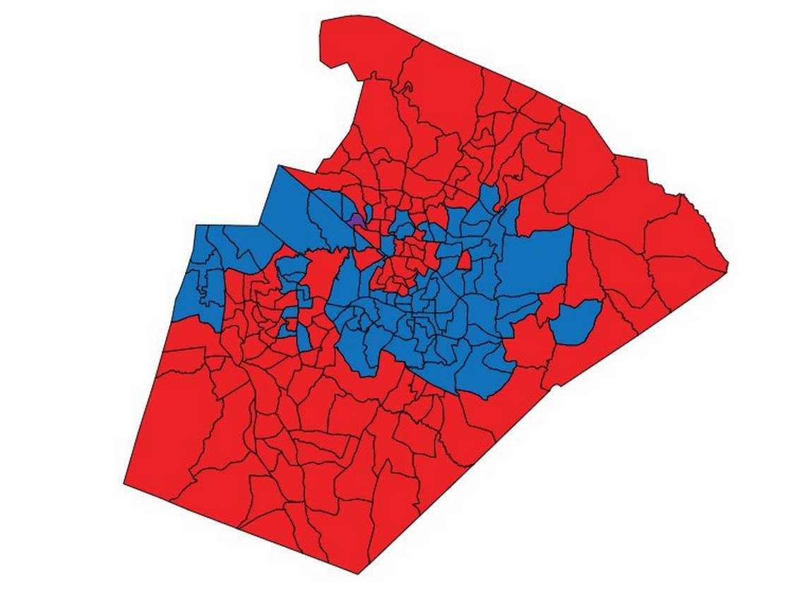 The stronghold of support for Rowe was in central Wake, which holds the majority of the county’s population.