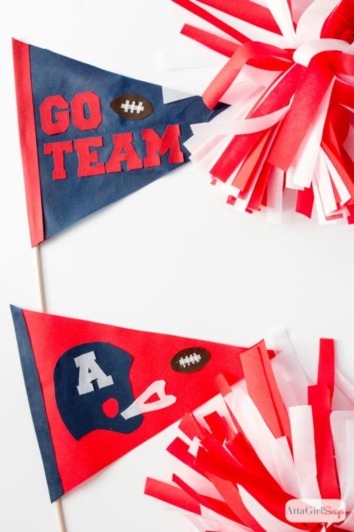 <p>Root for your favorite NFL team with this easy and inexpensive craft. </p><p><strong>Get the tutorial at <a href="http://www.attagirlsays.com/2015/01/15/super-bowl-party-decorations/" rel="nofollow noopener" target="_blank" data-ylk="slk:Atta Girl Says;elm:context_link;itc:0" class="link ">Atta Girl Says</a>. </strong></p><p><strong><strong><a class="link " href="https://www.amazon.com/s?k=oly+fun&camp=1789&creative=9325&linkCode=as2&linkId=EH5QM3BWNS53OBPR&tag=syn-yahoo-20&ref=as_li_qf_sp_sr_il_tl&ascsubtag=%5Bartid%7C10050.g.3928%5Bsrc%7Cyahoo-us" rel="nofollow noopener" target="_blank" data-ylk="slk:Shop Now;elm:context_link;itc:0">Shop Now</a></strong><br></strong></p>