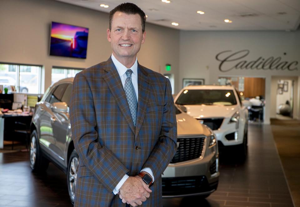 General Manager Ed Pobur at Cadillac of Novi on July 8, 2022.