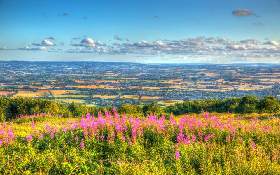 View from Quantock Hills towards Blackdown Hills - acceleratorhams/iStockphoto