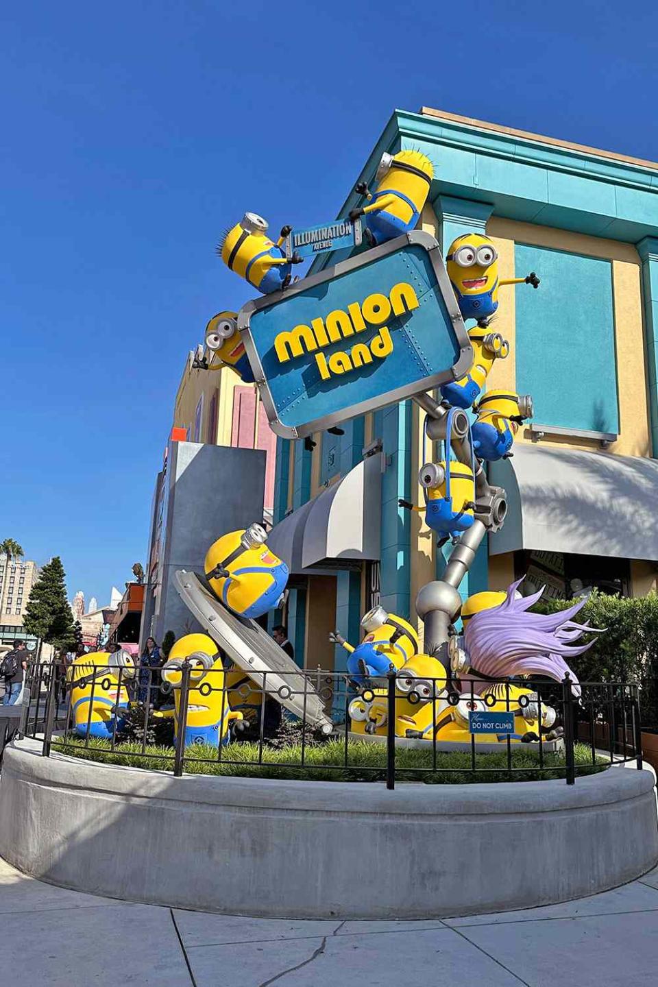 <p>Jen Juneau Haupt</p> Minion Land at Universal Orlando Resort