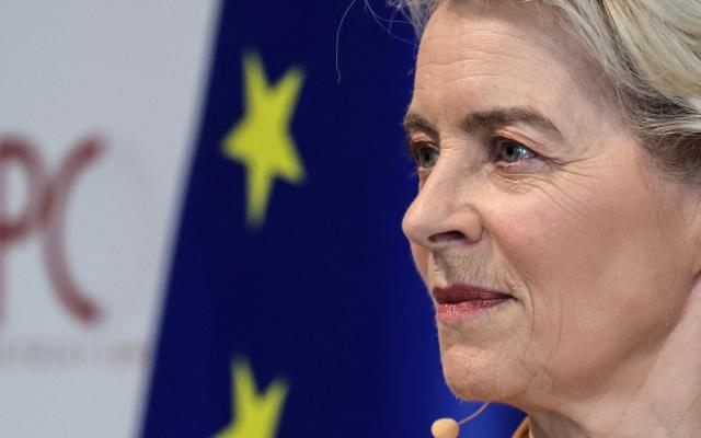 EU chief Ursula von der Leyen is in the running to be the next head of Nato, despite concerns about her defence record - VALERIA MONGELLI/AFP via Getty Images