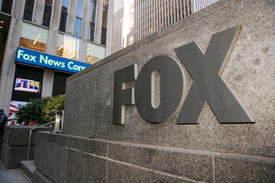 The Fox News studios and headquarters in New York City on Tuesday, March 21, 2023.
