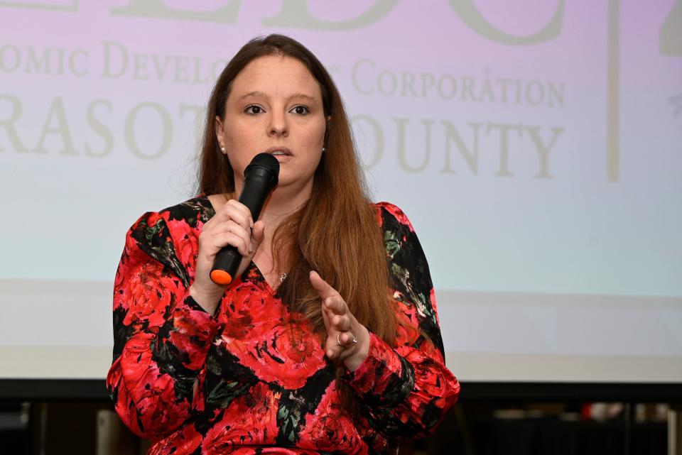 Erin Silk, president and CEO of the EDC of Sarasota County, stressed that while the nonprofit still strives to diversify the economy with new businesses, nurturing the expansion of existing businesses is key, too.
