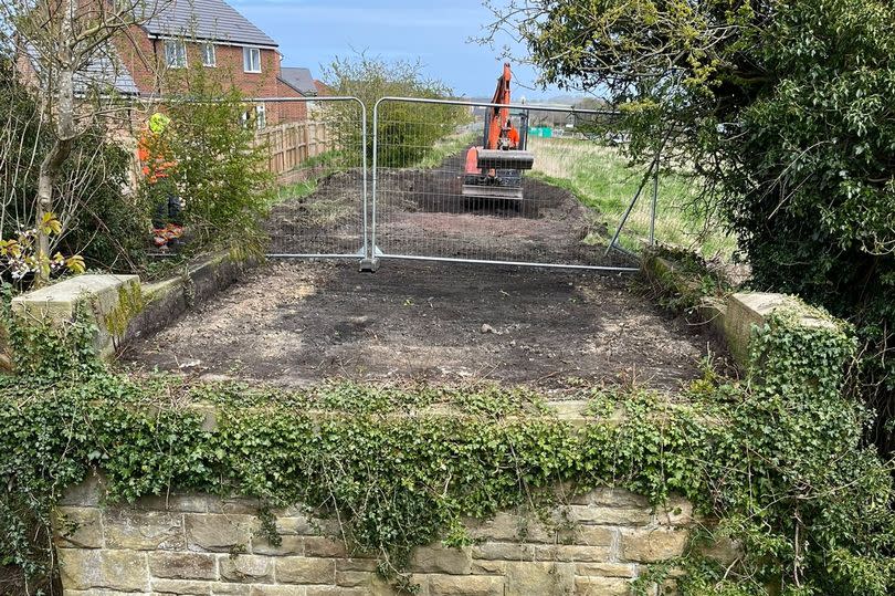 Work has started on the Borderline Greenway in Alnwick