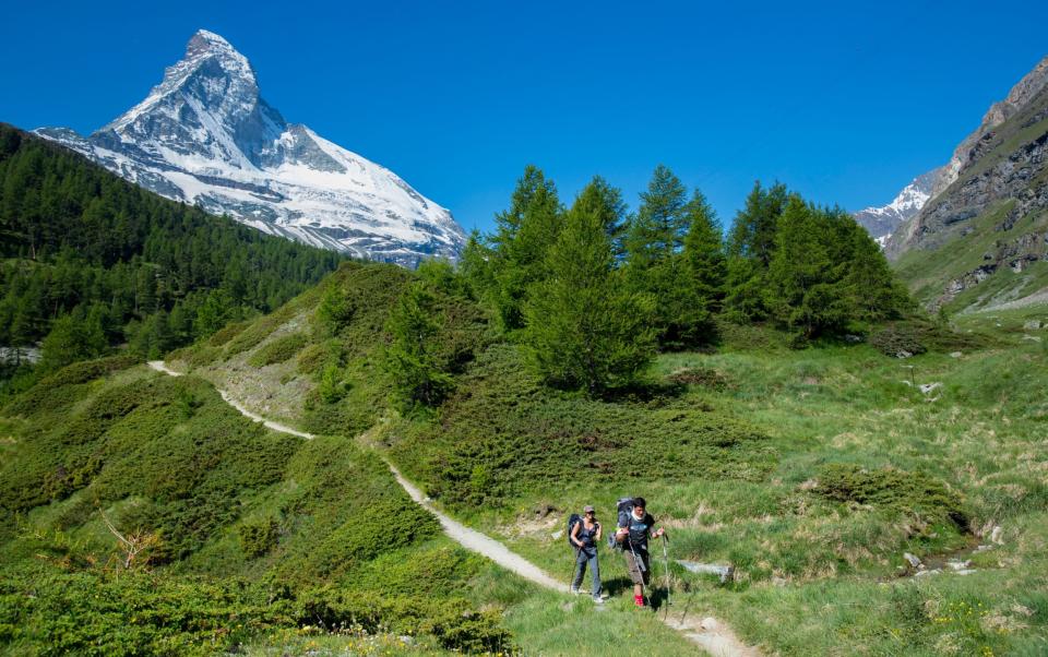 Lots of walkers are heading to the Alps for their summer holidays