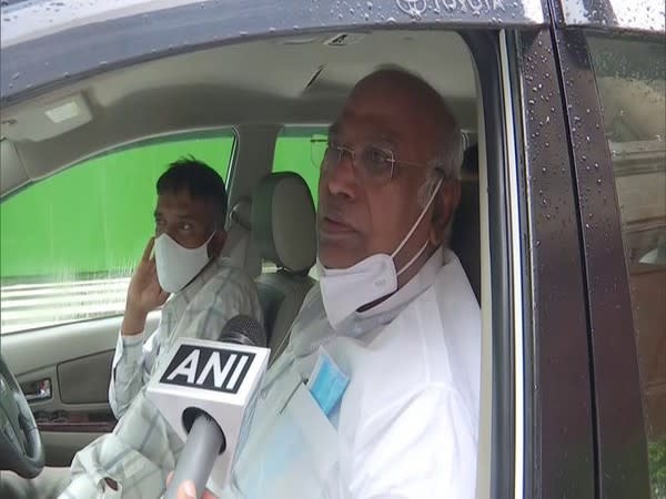 Senior Congress leader and Leader of Opposition Mallikarjun Kharge. [File Photo/ANI]