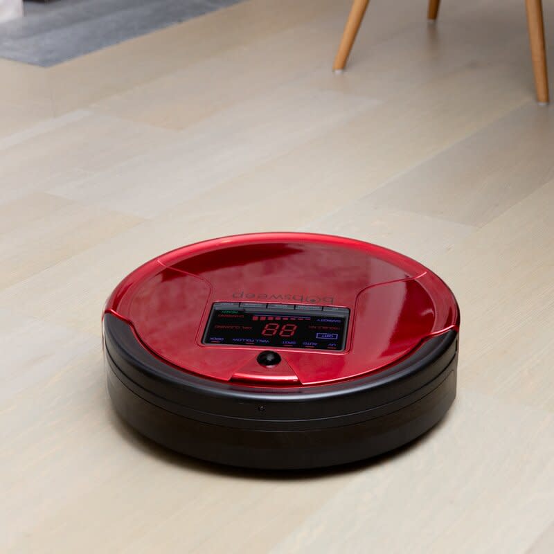 bObsweep PetHair Robotic Vacuum Cleaner with Mop Attachment (Photo: Wayfair)