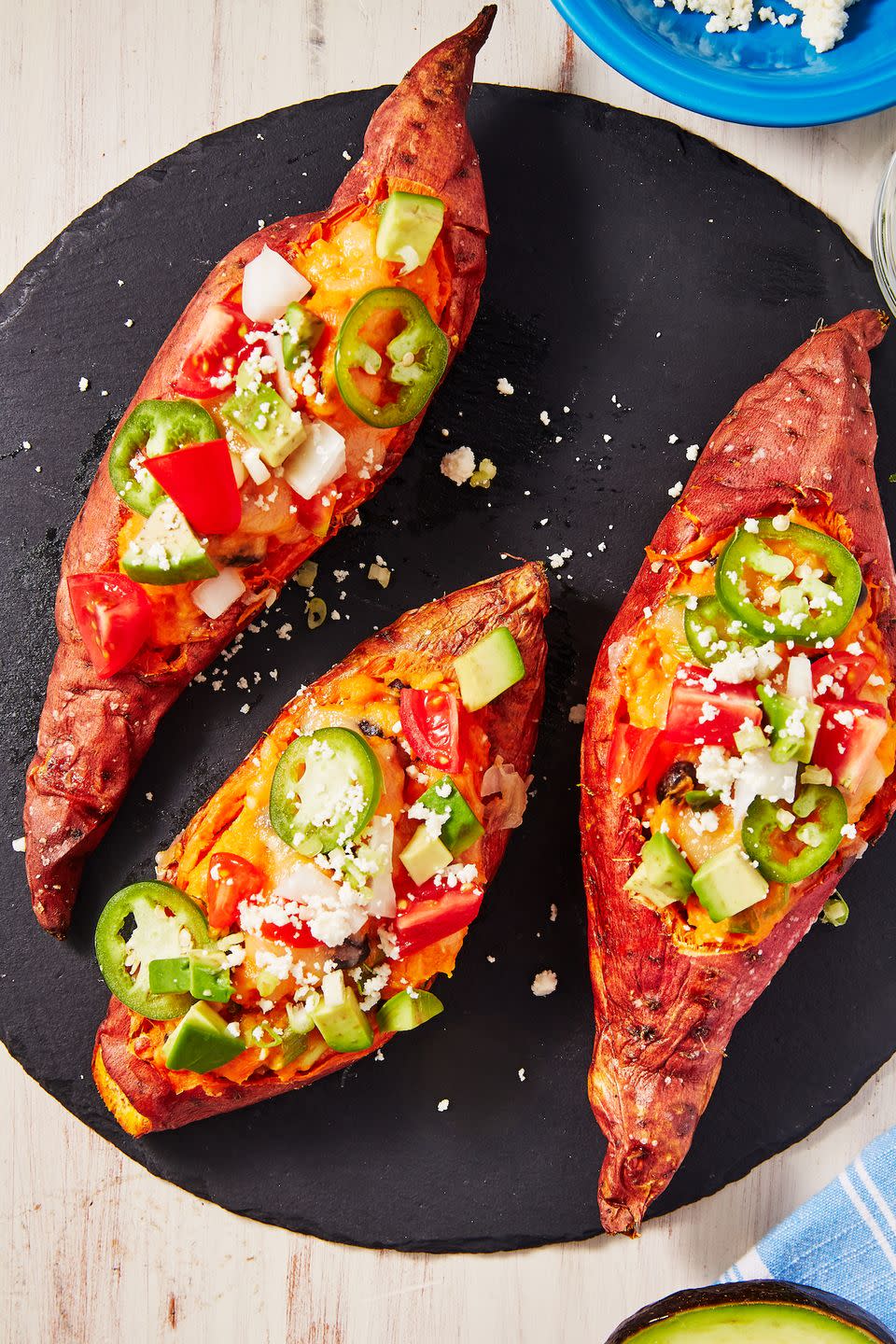 Twice-Baked Sweet Potatoes