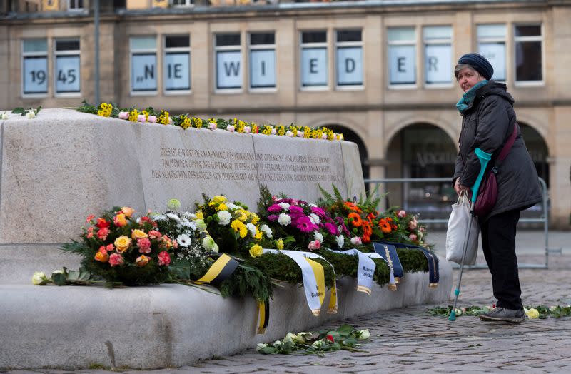 75th anniversary of the WW2 Dresden bombings