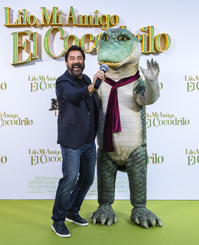 Bardem hizo su primera película familiar 'Lilo, mi amigo el cocdrilo' por su madre y sus hijos