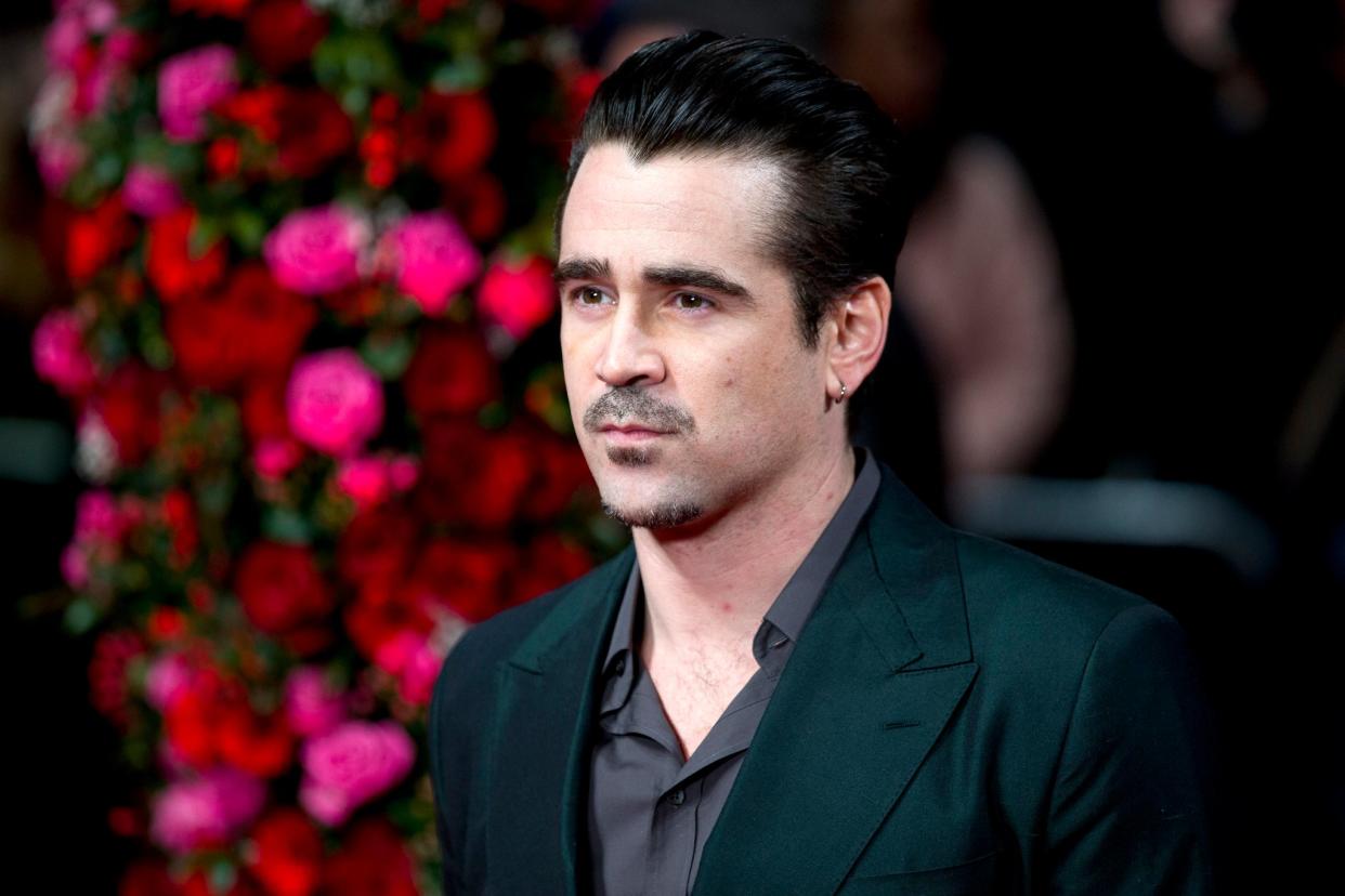 Colin Farrell arrives at the New York premiere of new film 'A New York Winter's Tale': Getty Images