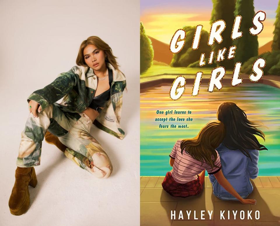 <div class="inline-image__caption"><p>Hayley Kiyoko and her debut YA novel 'Girls Like Girls'</p></div> <div class="inline-image__credit">Trevor Flores/Courtesy of St. Martin's Publishing Group</div>