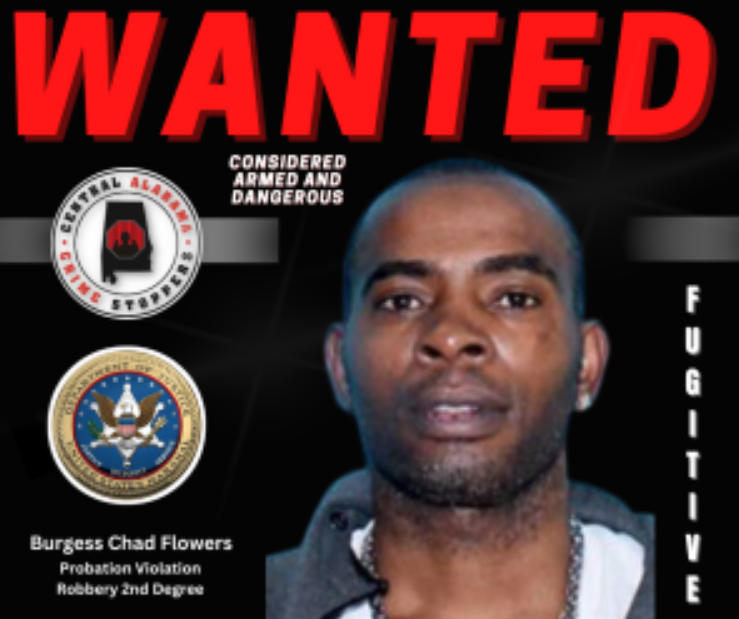 Burgess Flowers (Courtesy of Alabama CrimeStoppers)